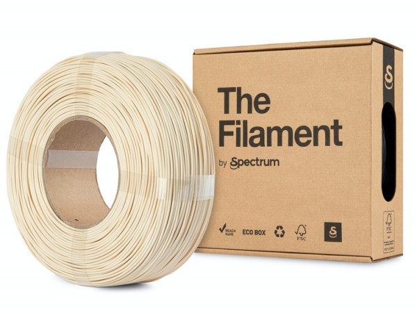 Spectrum The Filament Refill PLA, Madera ceniza 1Kg