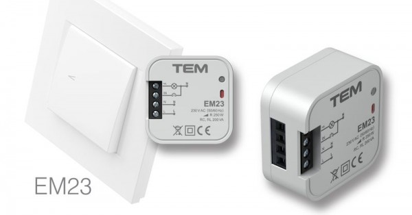 TEM Series Ekonomik INSTALLABLE DIMMER R (250 W), (RC,RL 200VA)