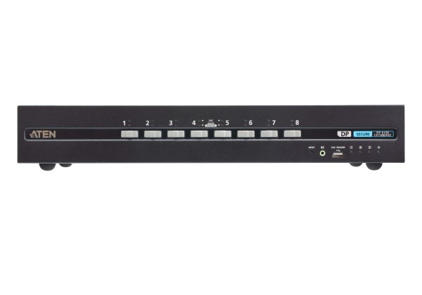 Aten CS1188DP4C Switch KVM de seguridad avanzada DisplayPort USB de 8 puertos con CAC