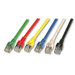Patchkabel RJ45, 1,5m rot, CAT5e, S-FTP