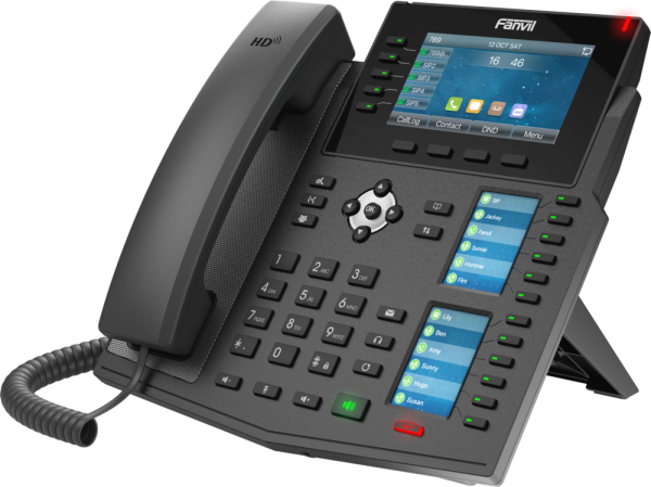 Fanvil X6U V2 Teléfono SIP Gigabit / PoE / Bluetooth