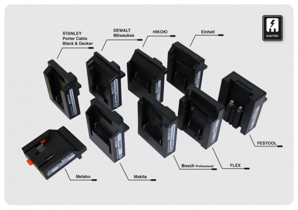 Synergy 21 LED Akku Multi Battery Baustrahler zub. Adapter - Metabo