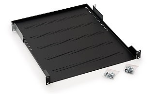 Triton 19"zbh.Zwischenboden,350mm,Frontmontage,Lichtgrau,