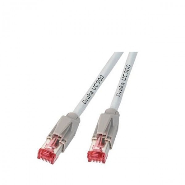 Patchkabel RJ45, CAT6A 500Mhz, 0.5m, weiss; S-STP(S/FTP); ND-UC900+TM21,