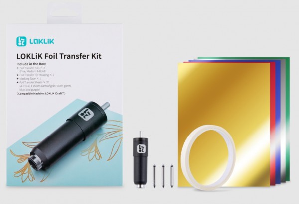 LOKLIK Kit de transferencia iCraft Foil