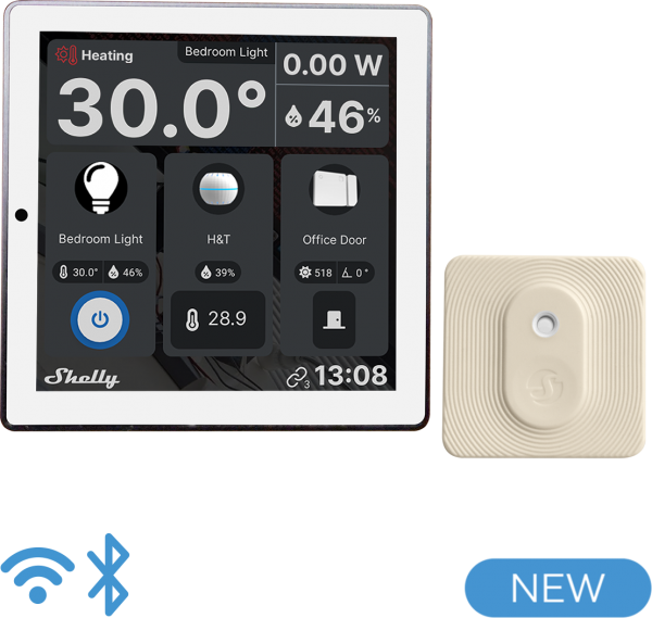 Shelly Pack Wall Display blanco + H y T Blu marfil