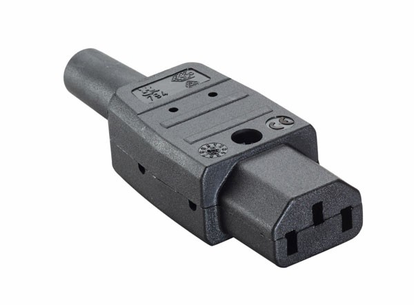 Bachmann Kaltgerätedose Typ 794 70°C, C14(Buchse/Kupplung)