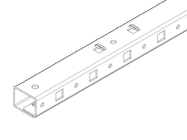 Triton 19"zbh. für RTA-Serie 42HE, Erhöhung der Belastbarkeit auf 1500Kg,