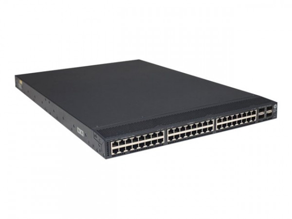 HP Switch 1-10Gbit, 48xTP, 4xQSFP+-Slot, 5900AF-48XGT-4QSFP+, *ohne Netzteil/Lüfter!*