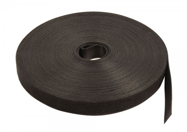 Synergy 21 Velcro negro 25m