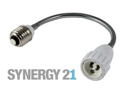 Synergy 21 Adaptador casquillo E27 a GU10 largo