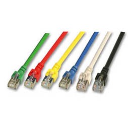 Patchkabel RJ45, 7,5m blau, CAT5e, S-FTP