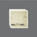 Rutenbeck Dose, zbh. Aufputzgehäuse, Perlweiss, UAE-Cat.5e+