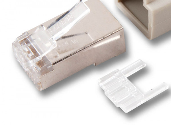 TP-Stecker TP, STP, CAT6, 100-Pack,ohne Tülle, 100Pack, Einf