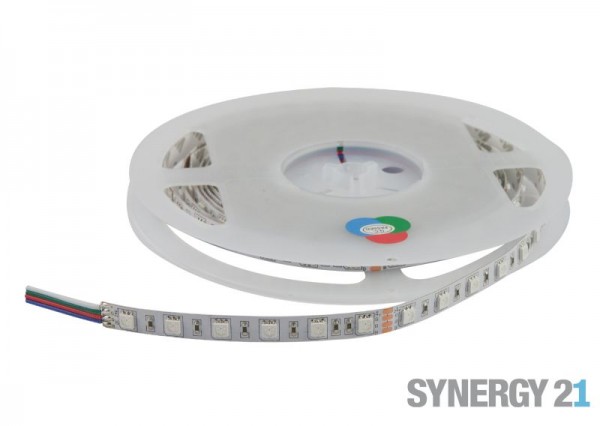 Synergy 21 Tira LED Flex RGB DC24V/72W, positivo, 5m