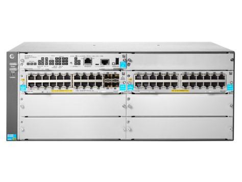 HP Switch Chassis, ZL2, *Bundle*, 5406R 44GT PoE+/4SFP+, ohne Netzteile !