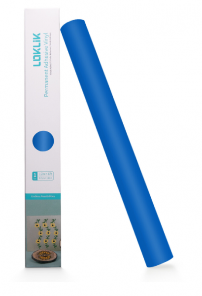 LOKLIK Vinilo adhesivo permanente Mate azul