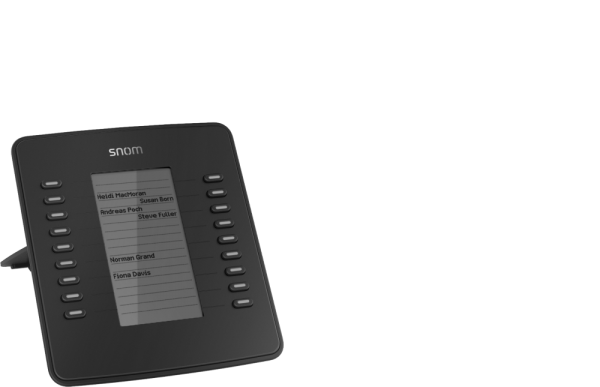 Snom Clip para enganchar expansión D7, negro