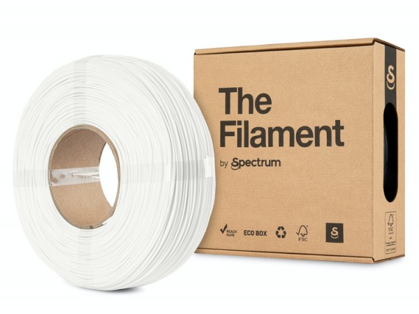 Spectrum The Filament PLA Refill, Blanco tráfico 1Kg