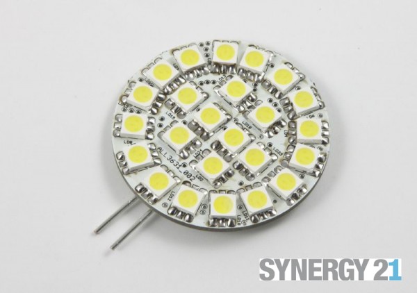 Synergy 21 G4 24SMD, 5W, blanco frío, pins laterales