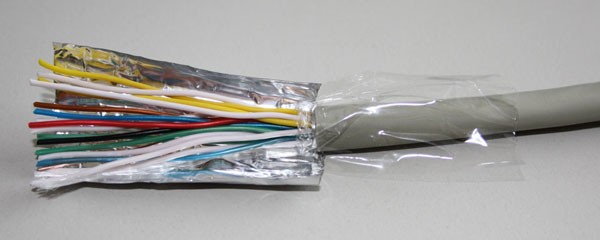 Kabel TK-Install 8x2x0,6mm² Rund 100m, Ring, starre Ader,