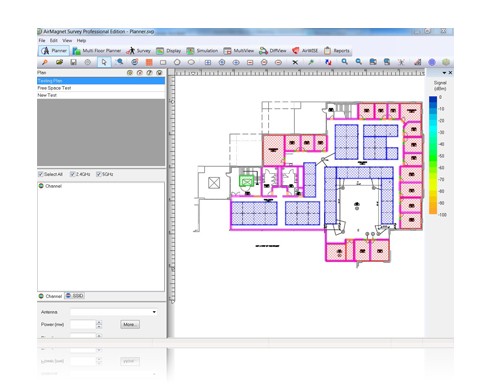 Fluke AIRMAGNET PLANNER Software