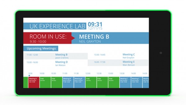 ALLNET Tablet 10&quot; LED RGB Serie Meeting Room Android 8.1