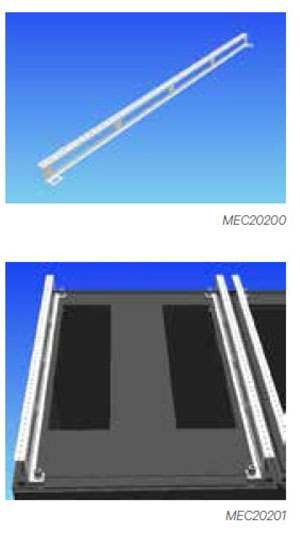 Vertiv(Knürr) zub. Grundträger T 900 h44, Schwarzgrau