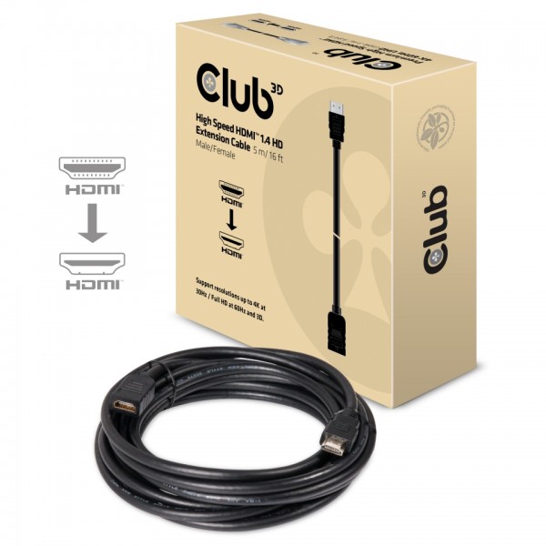Kabel Video HDMI ST/BU 5,0m *Club3D*