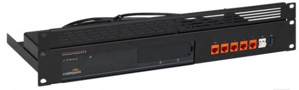 Rackmount.IT, Rack Mount Kit for Cradlepoint E300, UTP(ungeschirmte) Kupplung/Patchkabel, 1,3/2U,