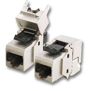 Keystone,Modul, TP-Buchse/LSA, CAT6A, 500MHz, für Dosen- und
