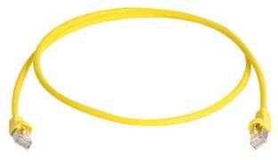 Telegärtner Patchkabel CAT7,15m, Gelb, 600MHz, PIMF, Halogenfre