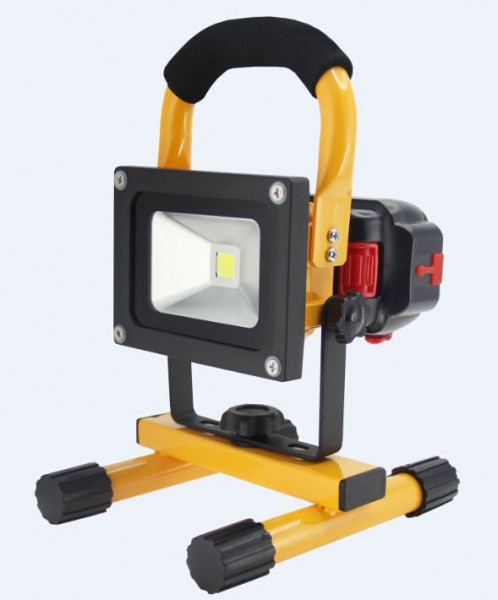 Synergy 21 Proyector 10W Amarillo Recargable, blanco frío
