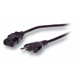 Netzkabel 220V Schweiz(Stecker)/Kaltgeräte IEC-C13(Buchse),2