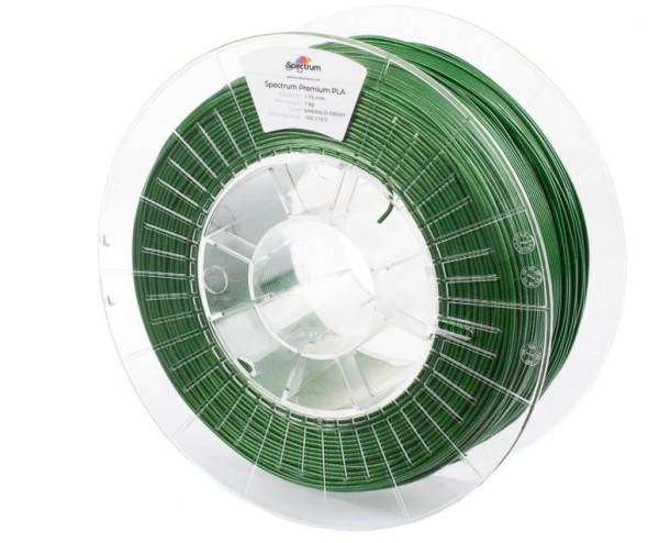 Spectrum Filamento 3D PLA 1.75mm VERDE ESMERALDA