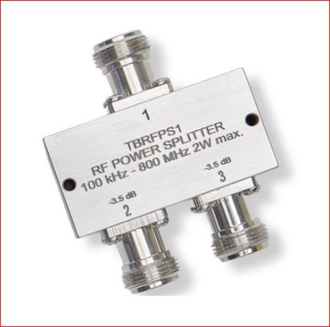 TekBox TBRFPS1 // Universeller 2-Wege-Leistungssplitter und Leistungskombinator 0,1-800MHz