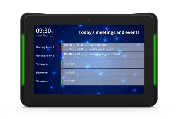 ALLNET Tablet 10¨ Serie Meeting Room, Android y NFC, Negro
