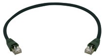 Telegärtner Patchkabel S/FTP Cat.6A, 0,5m, PE,