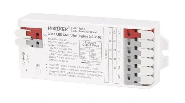 Synergy 21 Controlador LED 3 en 1 Zigbee 3.0 + 2,4GHz