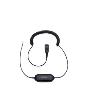 GN Jabra 1200 Cable rizado QD>RJ10