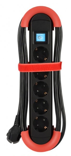 Bachmann Steckdosenleiste, Hook Indoor, 5xCEE7/3, 5m