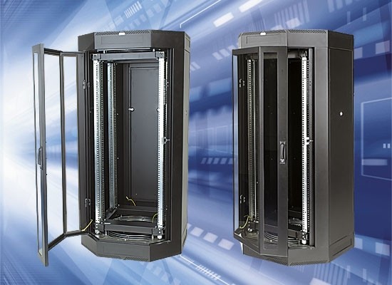 Triton 19"Schrank 42HE, B900/T 900, Schwarz, mit Drehrahmen,