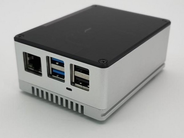 Rock Pi Carcasa de aluminio ecoPI PRO LP, plata